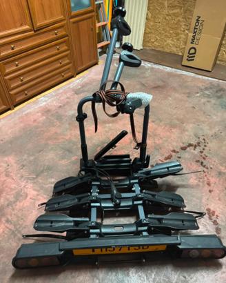 Carrello porta bicicletta da gancio traino
