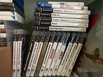 Giochi ps2, ps2, ps4 e wii nintendo