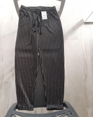 Pantaloni neri gessati - Taglia S - Tezenis  Donna