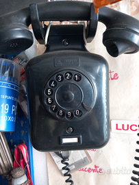Telefono vintage Siemens W48 bachelite anni 50
