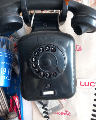 Telefono vintage Siemens W48 bachelite anni 50