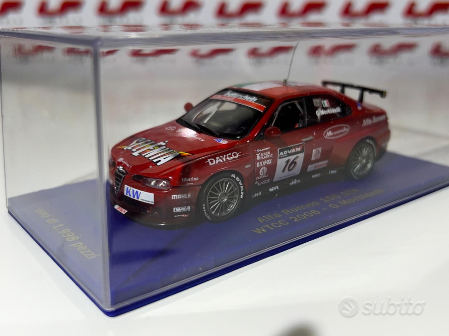 Diecast model cars Alfa Romeo 156 GTA WTCC 1/43 M4 GTA WTCC