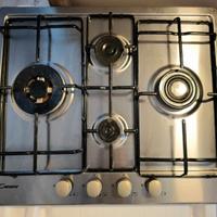 PIANO COTTURA GAS DIAMOND CANDY INOX