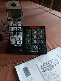Telefono Cordless per anziani con amplificazione