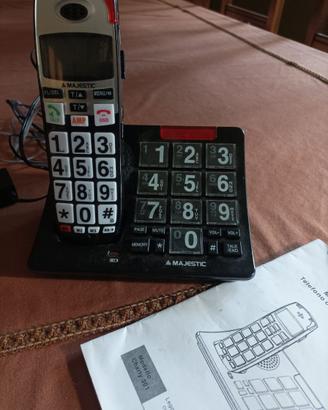 Telefono Cordless per anziani con amplificazione