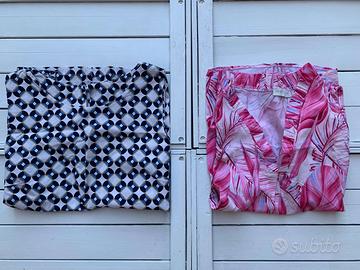 Canotte Donna Smanicate Tg. L Cotone