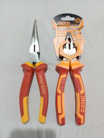 set 2 pinze elettricista