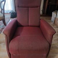 Poltrona reclinabile alza persone elettrica