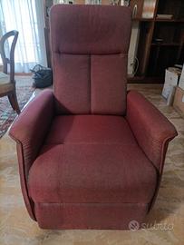 Poltrona reclinabile alza persone elettrica