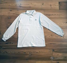 Polo Lacoste manica lunga vintage taglia 4