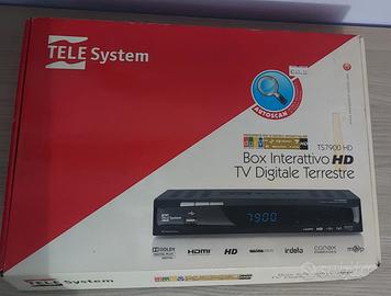 TELESYSTEM box interattivo hd TS 7800 HD