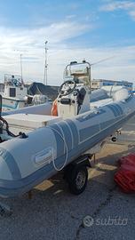 Gommone 4.60 piu motore e carrello