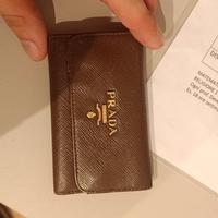 Prada portafoglio portachiavi  