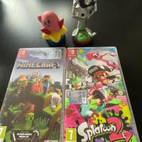 Minecraft + splatoon 2
