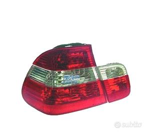 FANALI BMW E46 98-01 ROSSO BIANCO