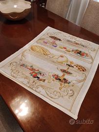 Asciughino in lino Tessitura Toscana Firenze 