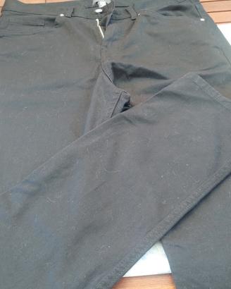 pantalone cotone nero  slim fit  taglia 29/32
