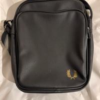 Tracolla Fred Perry in pelle