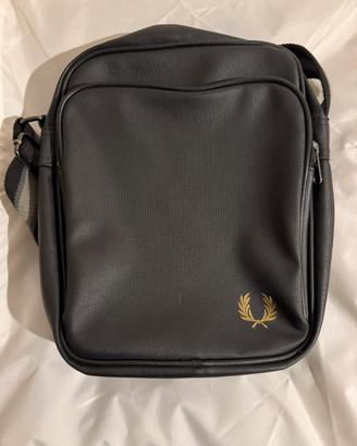 Tracolla Fred Perry in pelle