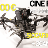 🎥 DRONE FPV PRO - SICCARIO X8 + Z CAM E2 (RTF)