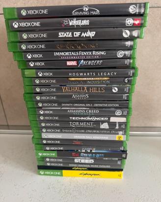 Stock di giochi xbox