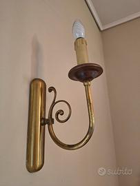 Applique da Parete Vintage a candela (coppia)
