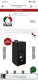  Idrostufa a pellet 24 kw NUOVA