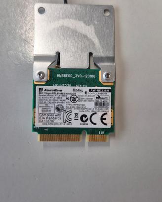 Scheda Wi-Fi Mini PCIe AW-NE238H + RP-SMA 