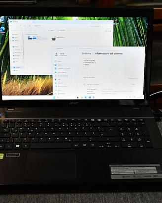 notebook pc portatile Acer Nitro 17 i7 750M