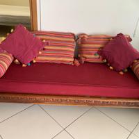 sofa poltrona stile Marocco vintage etnico