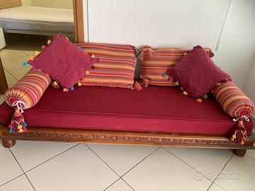 sofa poltrona stile Marocco vintage etnico