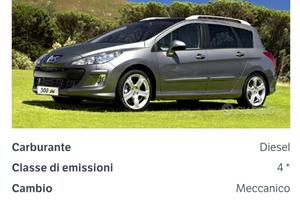 PEUGEOT 308 1.6 DIESEL 110 CV station wagon