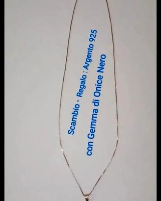 Vintage Catenina Argento 925