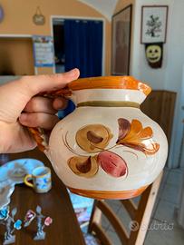 Brocca per vino o acqua in ceramica