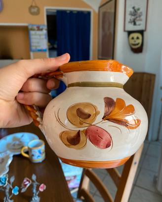 Brocca per vino o acqua in ceramica