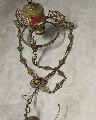 Lampadario liberty/art nouveau