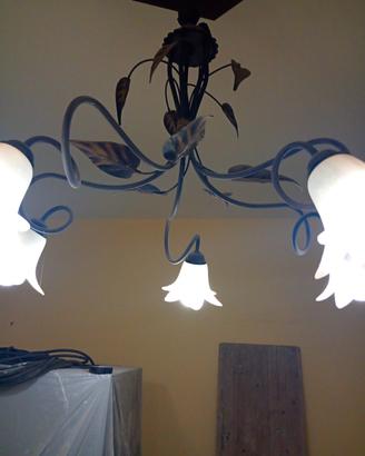 lampadari in ferro 