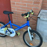 bicicletta btwin ideale per bambini 16 pollici