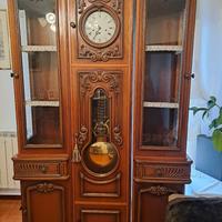 Orologio a pendolo con 2 mobiletti componibili 