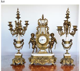 Elegante garniture da camino (Orologio da tavolo)