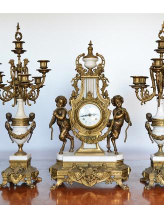 Elegante garniture da camino (Orologio da tavolo)