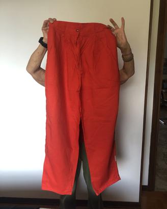 Pantaloni donna Callaghan by Versace, Tg 38 cotone