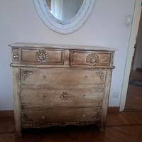 cassettiera stile shabby chic