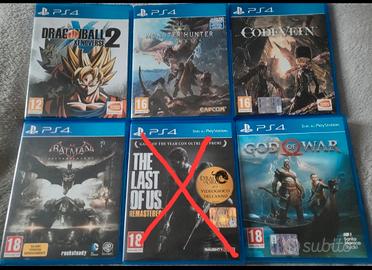 5 giochi usati per ps4