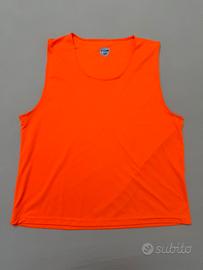 Canotta L sportiva arancione Steam Uomo