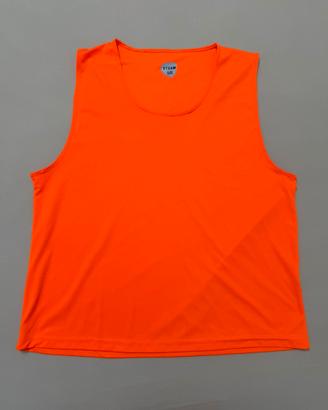 Canotta L sportiva arancione Steam Uomo