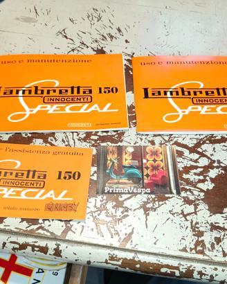 libretto uso manutenzione lambretta special 125 15