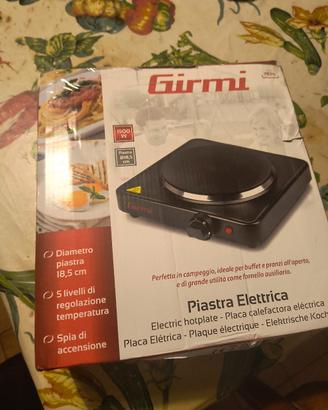 piastra elettrica girmi nuova