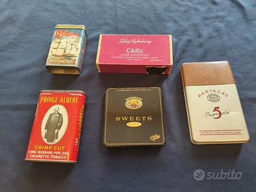 scatole tabacco 