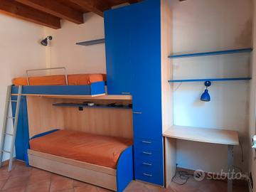  Cameretta a ponte per bambini 